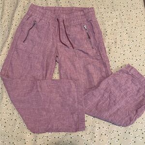 Athleta Mauve Jogger Pants size 12P
